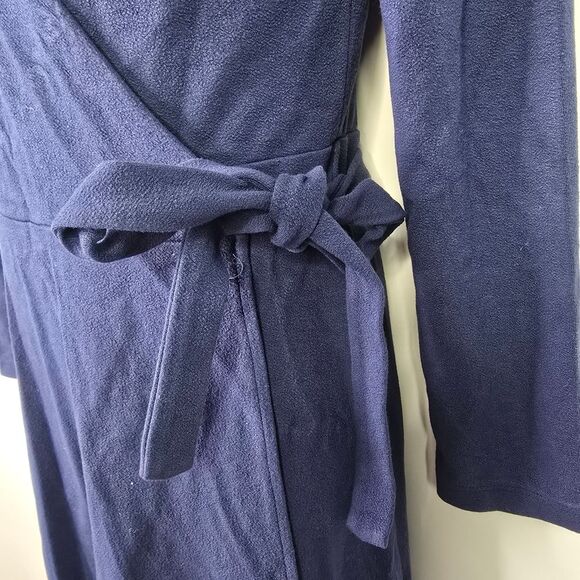 4/$35 LOFT Blue Wrap Dress - Picture 5 of 7